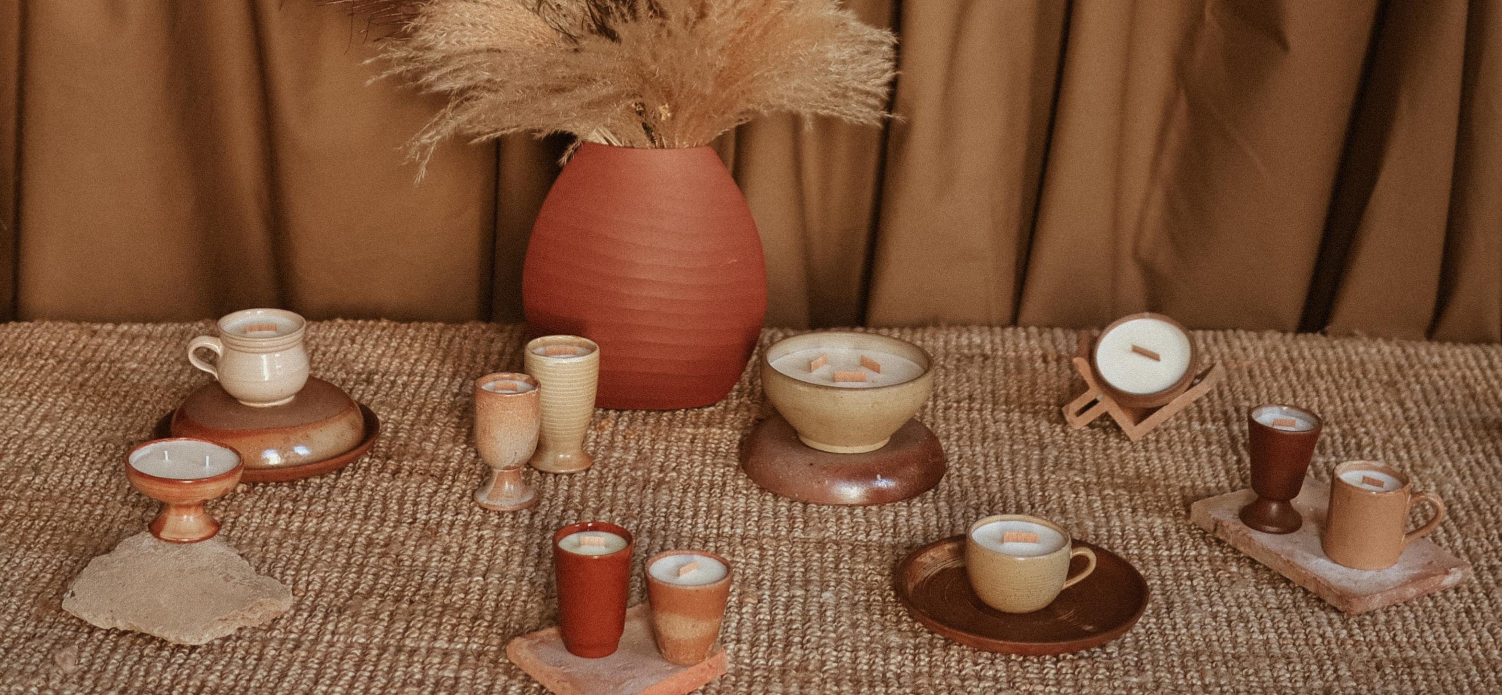 bougie naturelle made in france céramique