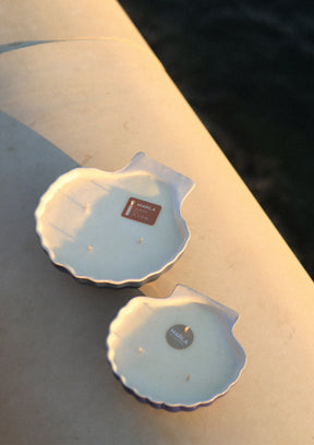 bougie ceramique grand coquillage